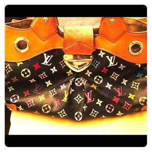 AUTHENTIC LV multi-colored URSULA Bag